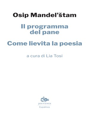 cover image of Il programma del pane
